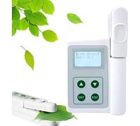 Portable Chlorophyll Analyzer with Temperature and Humidity Measurement, USB Data Export, 2000mAh Battery for Plant Health Monitoring
