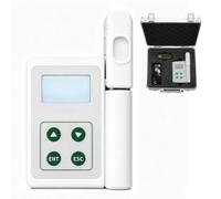 Portable Chlorophyll Meter, Chlorophyll Meter, Handheld Analyzer | USB Data Export, SD Storage, LCD Backlight, Aluminum Case, 250g, for Agricultural Use