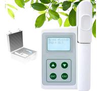 Portable Chlorophyll Meter Handheld Analyzer Rechargeable 2000mAh Lithium Battery USB Data Export for Farmers Gardeners Scientists