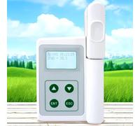 Portable Chlorophyll Meter Handheld Analyzer Rechargeable Plant Tester with USB Data Export for Nutrient Testing