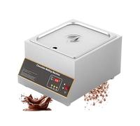 Portable Chocolate Tempering Machine-Durable Frame-Chocolate Melting Pot,12kg Basin,Refinadora de Chocolate,Digital Warmer for Melting Butter Cream Cheese and Almond Bark(1Tank)
