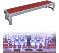Portable Choir Risers MultiLevel Performance Stage for Choir Classroom & Church Use Ideal for Podiums & LecternsEnhance Your Choral Experience!