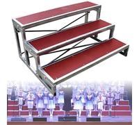 Portable Choir RisersMultiLevel Standing Platform for Choral Performances Perfect for Classroom Church Podium and Lectern Use