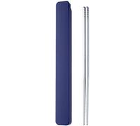 Portable Chopstick with Pull Design Case Reusable Stainless Steel Chopstick