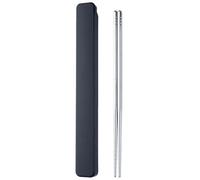 Portable Chopstick with Pull Design Case Reusable Stainless Steel Chopstick