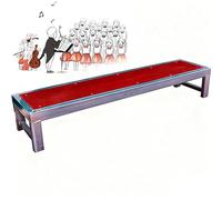 Portable Choral Risers, 2-Tier Standing Steps for Classroom and Church, Ideal for Singing Groups and Photo Podiums