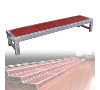 Portable Choral Risers 3-Tier Choir Stairs Platform, Non-Slip Stage Steps for Singing Groups, Awards, Photos