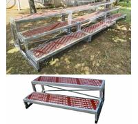 Portable Choral Risers for Singing Groups and Events, Sturdy Platform Stairs for Classroom and Church Use