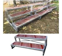 Portable Choral Risers, Multi-Level Standing Platforms for School Performances and Choir Events
