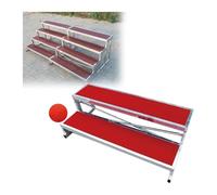 Portable Choral Risers with Detachable Stages Tiered Performance Platform for Group Events Choirs and Photography Sessions - Ideal for Schools and Theaters