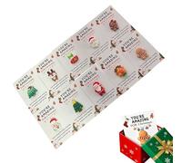 Portable Christmas Hug, Decoration for Christmas Atmosphere, Santa Claus Christmas Hug with Heartwarming Cards - For Women, Men, Children, Teenagers, Grandparents