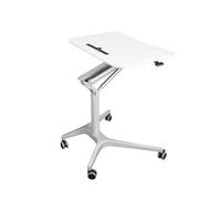 Portable Church Podium for ConferencesTeacher's LecternWooden Public Speaking StandAdjustable Silver Presentat PodiumIdeal for Events and Spes