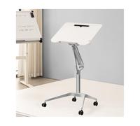 Portable Church Podium Silver Flip Conference Presentation Stand Ideal for Classes Weddings and EventsVersatile Pulpit for Public Speaking
