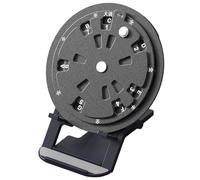 Portable Circles of Fifths Wheel Guitar Learning Aid Aluminum Alloy Texture Suitable for Music Theory Practicing Use Music Education Tool