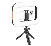 Portable Circular Light for Phone,Portable Handheld Circular Light - Continuous Adjustable Lighting for Creating Vlogs Streaming And Blogs