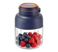 Portable Citrus Juicer, 1300 ml Lightweight Rechargeable Compact Wireless Juice Machine - for Travel, Camping, Hiking, Gym, Office, Home Fruit