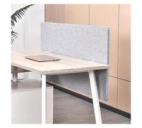 Portable Clamp-On Desk Divider, Soundproof Privacy Panel for Office, Modesty Screen for Under Desk Use, Enhance Workspace Privacy & Focus