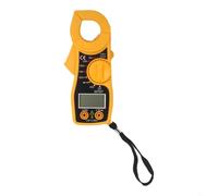 Portable Clamp-on Multimeter MT87 Digital Display for Measuring AC DC Voltage Current Resistance, Continuity Test, Low Battery Indicator, Yellow Blue Red(blue)