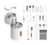 Portable Cleaning Kit Electronics - Brush Set Laptop, Phone and Computer | Screen Line Cleaner Headphone Cameras | Perfect Device Maintenance in the Home Office and During