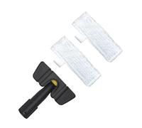 Portable Cleaning Tool Replacement Set Flexible Foldable Hand Nozzle with Microfiber Cloth for Tight Space Cleaner Steamer Cleaner Accessories