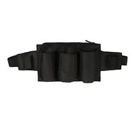 Portable Cleaning Tools Waist Bag, Multifunctional Adjustable Gardening Tools Belt, Waist Pouch Black