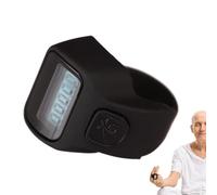 Portable Click Counter - Digital Finger Counter with LCD Display, Timer Function, Compact Handheld Design | Coaching Sport Training Classroom Attendance Workplace Outdoor Event Calculation Tools