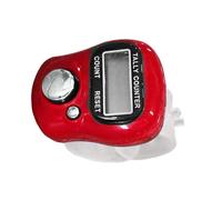 Portable Click Counter - Electronic Ticker Ring Ticker Small Portable Counting Device for Workouts, Tricks, Sports, Swimming, Hooking, School, Events
