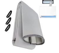 Portable climate hose insulation, climate hose cover with 3 adjustable buckles, accessories for windows, home, apartment