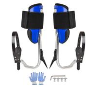 Portable Climbing Spikes for Trees | Professional Gear for Palm Trees & Outdoor Adventures | Durable Tree Service Equipment & Climbing Shoes (Blue) - Ultimate Climber's Choice