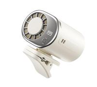 Portable Clip Fan | Car Clamp with 199 Speed Adjustable Rotating LED, Cooling Fan with USB Charging, for Truck, Business, Holidays, Commuting,