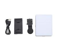 Portable Clip Fill Light, Dual Color Temperature LED Camera Light, 2000mAh Battery, Small Size - Adjustable Brightness, HD Display, Ideal for Streaming and Photography