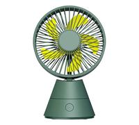 Portable Clip On Fan - Portable USB Fan Desk | Rechargeable Table Fans | Compact USB Charging Fans | Hot Weather Multifunctional Lightweight Must Have For Living Room Table D