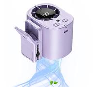 Portable Clip On Fan - Rechargeable Handheld Cooling Device for Travel Camping Office | Battery Powered with Mini Air Circulator Waist, Neck Desk Mount for Summer Outdoor Breeze Tool