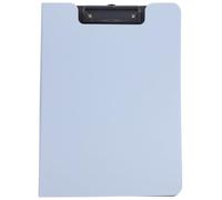 Portable Clipboard with Clips, Metal PP Writing Board for Paperwork | Blue Finish, One-hand Use, Lightweight Carry, for Nurses, Office Workers, Menus and Study Papers