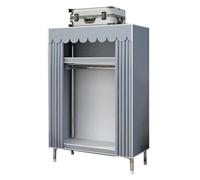 Portable Closet Wardrobe - Foldable Fabric Storage with Hanging Rail and Shelves, Easy Pop-Up Design for Bedroom and Closet Organization