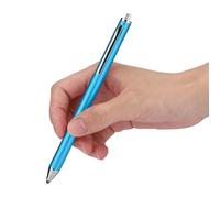 Portable Cloth Head Stylus for Tab/// - Extreme Touch Pen for 2018 [Lightweight] [On-the-Go] (Black) (Silver) (Blue)
