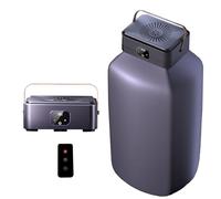 Portable Clothes Dryer | 20KG Large Capacity | 650W Fast Dry | Touch Screen & Remote Control | Quiet Energy-Saving Drying Machine for Home & Travel (purple)