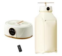 Portable clothes dryer, Automatic Ironing Machine, Automatic Wireless Vertical Steam Iron, with Remote Control, for Home, Apartment, Travel
