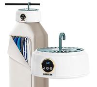 Portable Clothes Dryer, Electric Dryer, Fast Drying, for Travel & Small Spaces, With Adjustable Timer & Wrinkle Care