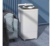 Portable Clothes Dryer, Spin Dryer Machine, Gentle Pre-Drying, 10 Kg Capacity, Space Saving, 200 Watts Power, Only Be Dried, Not Washed, Use For Camping Apartments Clothes,Type a