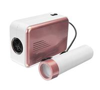 Portable Clothes Drying Machine Mini Electric Heated Dryer 800W Quick Drying Travel Laundry Spin Dryer Hot Cool Cold Air Dryer for Shoes Pets Camping Apartments Dorms RV Business Trip (Brown)