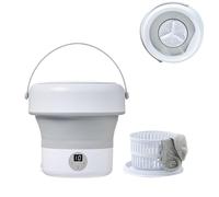 Portable Clothes Washing Machines, Portable Washer | Removable Foldable Washer with Wringer - Display Screen 4.8L for Dorms, Apartments, Camping