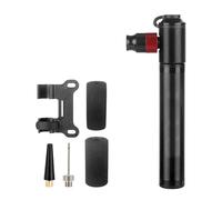 Portable CO2 Bike Tire Inflator Double Valves Fast Inflation Aluminum Alloy Frame Mount For Road Mountain Bicycles Frame Mount Bicycles Hand Air Pumps