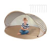 Portable Coastal Shelter - Breathable Sunshade, Compact Windshield Quick Deployment, Durable Polyester Enclosure Excursion Mountain Park Living Outdoor, Easy Carry Package with Bag Included |