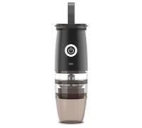 Portable Coffee Bean Grinder - 2 In 1 Coffee Burr Grinder | 3 Types Coffee Grinder | 5 Fine Coarse Grinding Parameters | Stainless Steel Transparent Coffee Core Stainless Steel