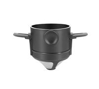 Portable Coffee Filter Reusable Funnel Stainless Steel Cone Coffee Dripper Brewing Tools Paperless Pour Over Tea Holder