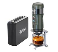Portable Coffee Machine with case HiBREW H4B_GN, Black