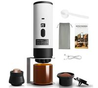 Portable Coffee Maker,20 Bar Manual & Electric Coffee Machine with Self-Heating, USB-C Rechargeable Battery, Compatible with Nespresso Capsules&Ground Coffee,Lightweight for Camping, Travel,Car,Office