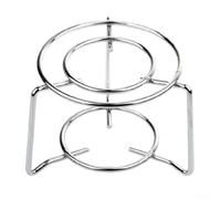 Portable Coffee Pot Holder for Outdoor Cooking | Robust welded iron, supports heavy cast iron, prevents tipping, outdoor kitchen essential