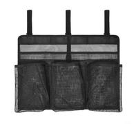 Portable Collapsible Camping Dish Drying Rack for RV Kitchen Organizer with Mesh Design for 4-6 People Outdoor Cooking Accessories Hanging Storage Bag for Plates Cups Cutlery